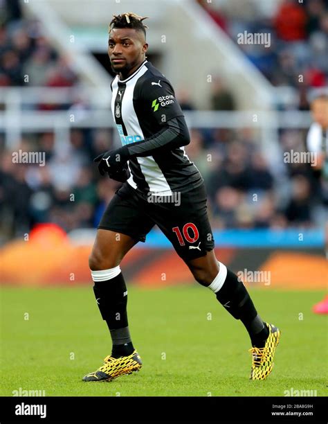 Newcastle United star Allan Saint